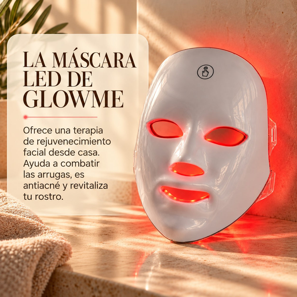 Máscara Facial LED