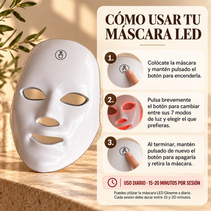 Máscara Facial LED
